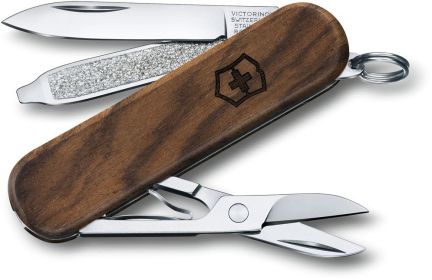 2025 VICTORINOX 0.6221.63US2 Classic Walnut Wood 58mm