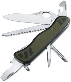 2025 VICTORINOX 53945 Soldier Standard Issue Olive / Black 111mm