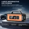 S ZEVZO 2 in 1 Car Jump Starter with Air Compressor