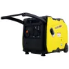 Super Quiet 4500W Portable Inverter Generator – Electric Start, Foldable Handle with Wheels, 212cc 4-Stroke Gas, EPA Compliant
