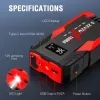 SZEVZO 1600A 8000mAh Car Jump Starter Booster