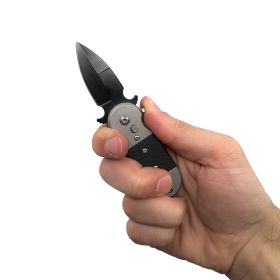 4.75â€ Automatic Knife With Safety Lock (Option: Wood)