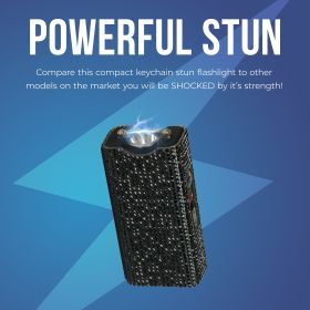 Streetwise Rhinestun Keychain Stun Gun (Option: Gold)