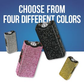 Streetwise Rhinestun Keychain Stun Gun (Option: pink)