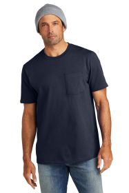 Volunteer Knitwear All-American Pocket Tee VL100P (Color: Strong Navy, size: 4XL)
