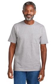 Volunteer Knitwear All-American Pocket Tee VL100P (Color: Athletic Heather, size: S)