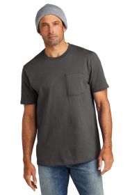 Volunteer Knitwear All-American Pocket Tee VL100P (Color: Grey Steel, size: L)