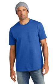 Volunteer Knitwear All-American Pocket Tee VL100P (Color: True Royal, size: 2XL)