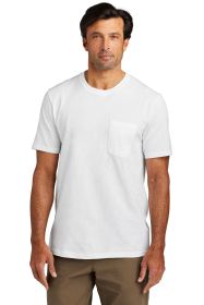Volunteer Knitwear All-American Pocket Tee VL100P (Color: White, size: M)