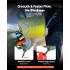 Metal Fuel Container, 5.3 Gallon, Fuel Jerry Can with Spout and Comfort Handle, 6 L/min Max Flow Rate