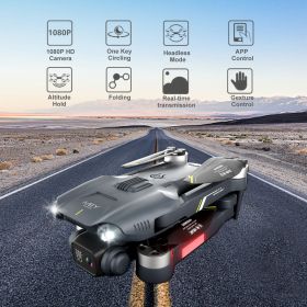 4DRC V28 Drone With 4K HD Dual Camera WiFi FPV 3D Flips Rc Quadcopter US (Color: black(2 Battery))