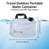 13L Portable Water Bag, Durable Leak-Proof Bucket, Collapsible Water Container, Suitable For Outdoor Camping, BBQ, Hiking, Travel, Backpacking, R