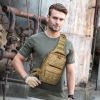 7L Large Capacity Adjustable Tactical Men's Chest Bag Outdoor Cycling Camping Waterproof Hiking Portable Waist Bag Outdoor Sports Shoulder Crossb