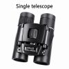 500X25 / 300X25 Professional Folding Small Compact Lightweight Binoculars; Long Range Zoom Telescope With Storage Bag For Hiking Hunting Travel S