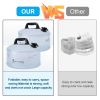 13L Portable Water Bag, Durable Leak-Proof Bucket, Collapsible Water Container, Suitable For Outdoor Camping, BBQ, Hiking, Travel, Backpacking, R