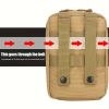 Outdoor Multifunctional MOLLE Attachment Medical Kit Climbing Climbing Survival KitOutdoor Gear Emergency Kits Trauma Bag For Camping Boat Huntin