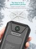 10000mAh Solar Charger Portable Power Bank USB-C Port Mobile Battery Pack for Phone