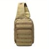 7L Large Capacity Adjustable Tactical Men's Chest Bag Outdoor Cycling Camping Waterproof Hiking Portable Waist Bag Outdoor Sports Shoulder Crossb