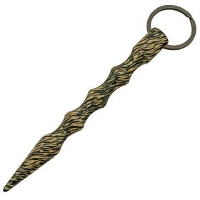 Self Defense Kubotan Key Chain (Option: Brown Zebra)